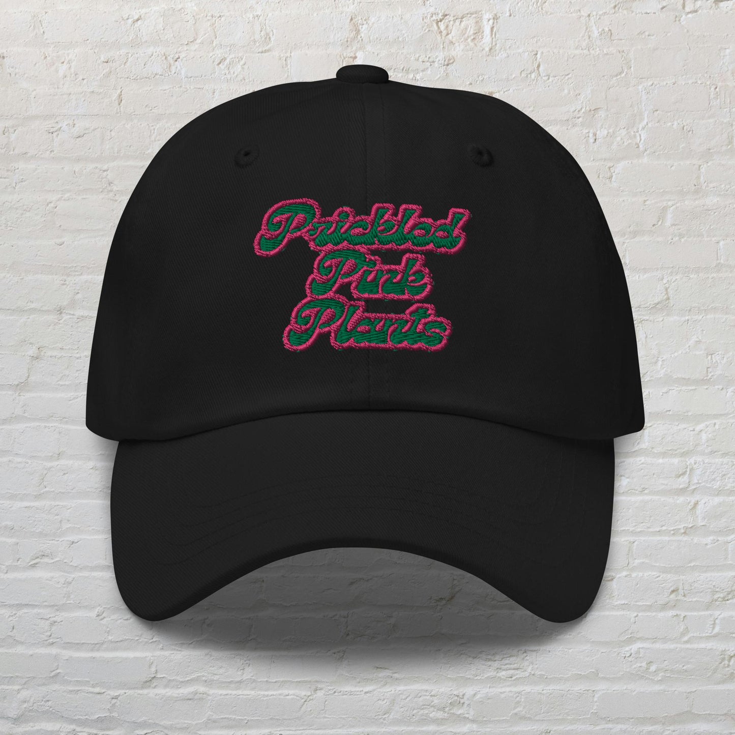 Prickled Pink Plants Baseball Cap hat