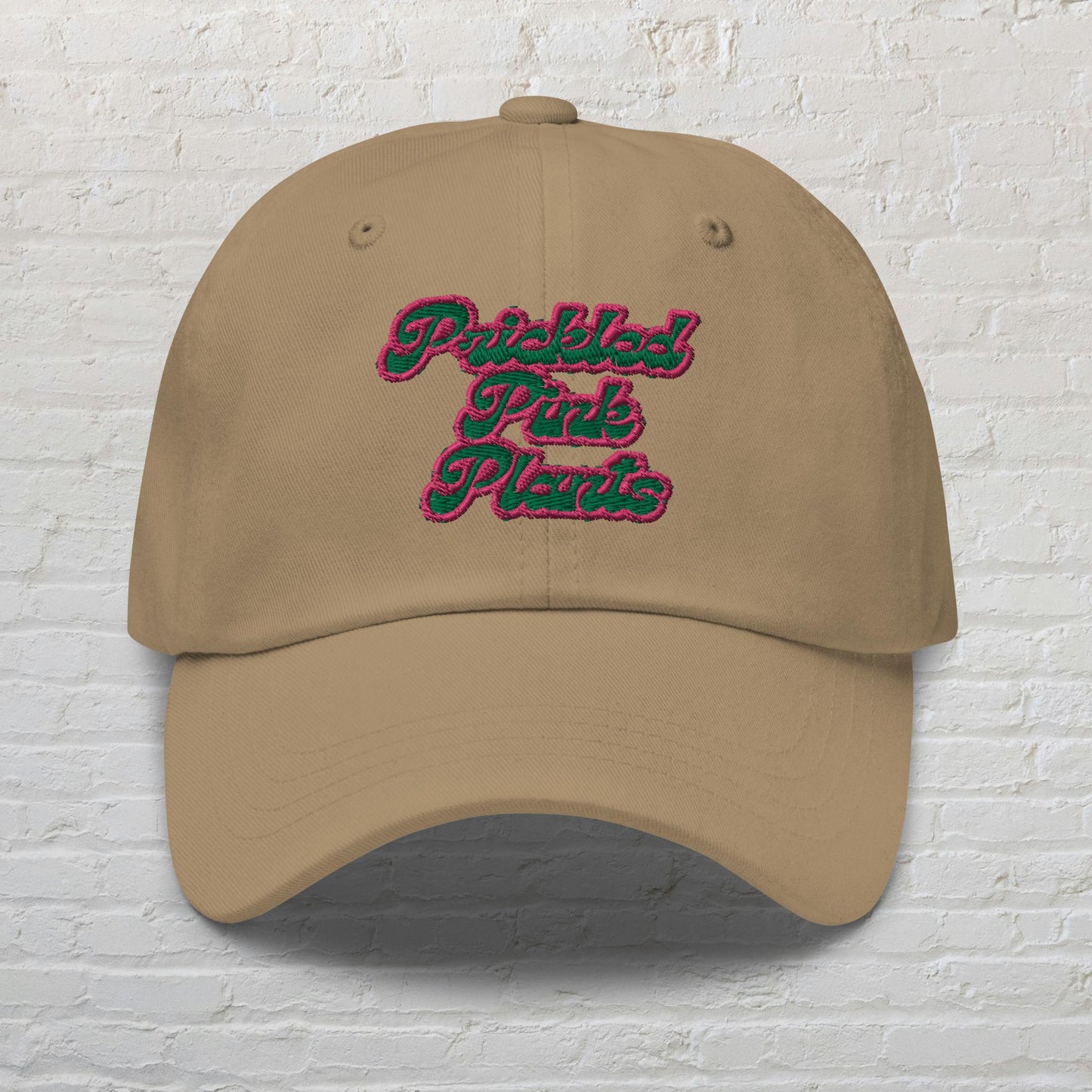 Prickled Pink Plants Baseball Cap hat