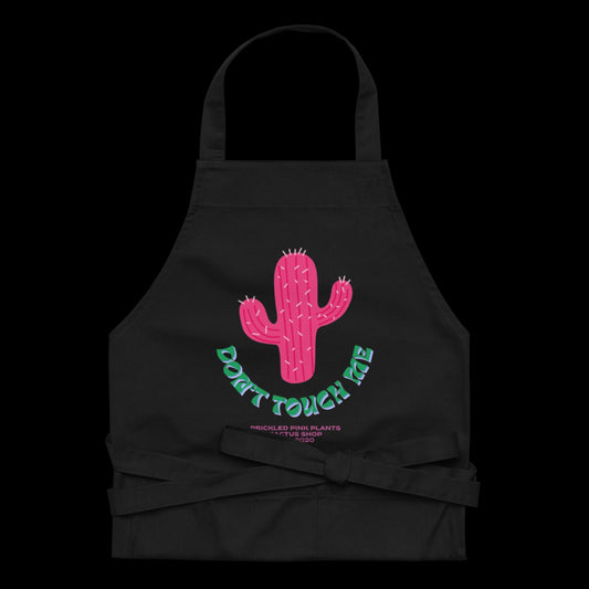 "Don't Touch Me" Organic Chef's cotton apron