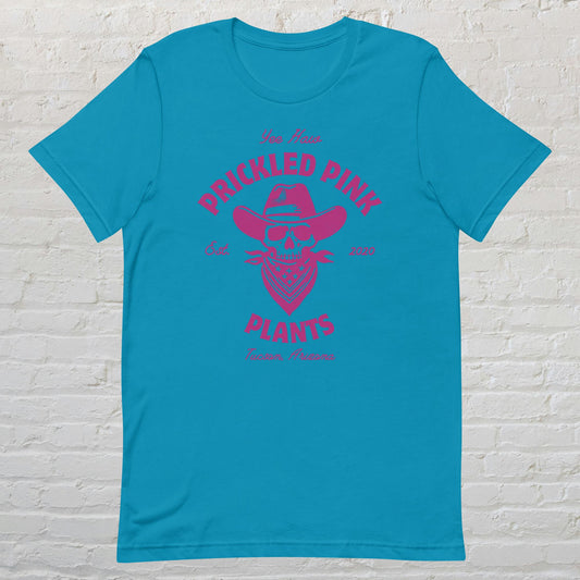 "Yeehaw Prickled Pink Plants" Unisex t-shirt