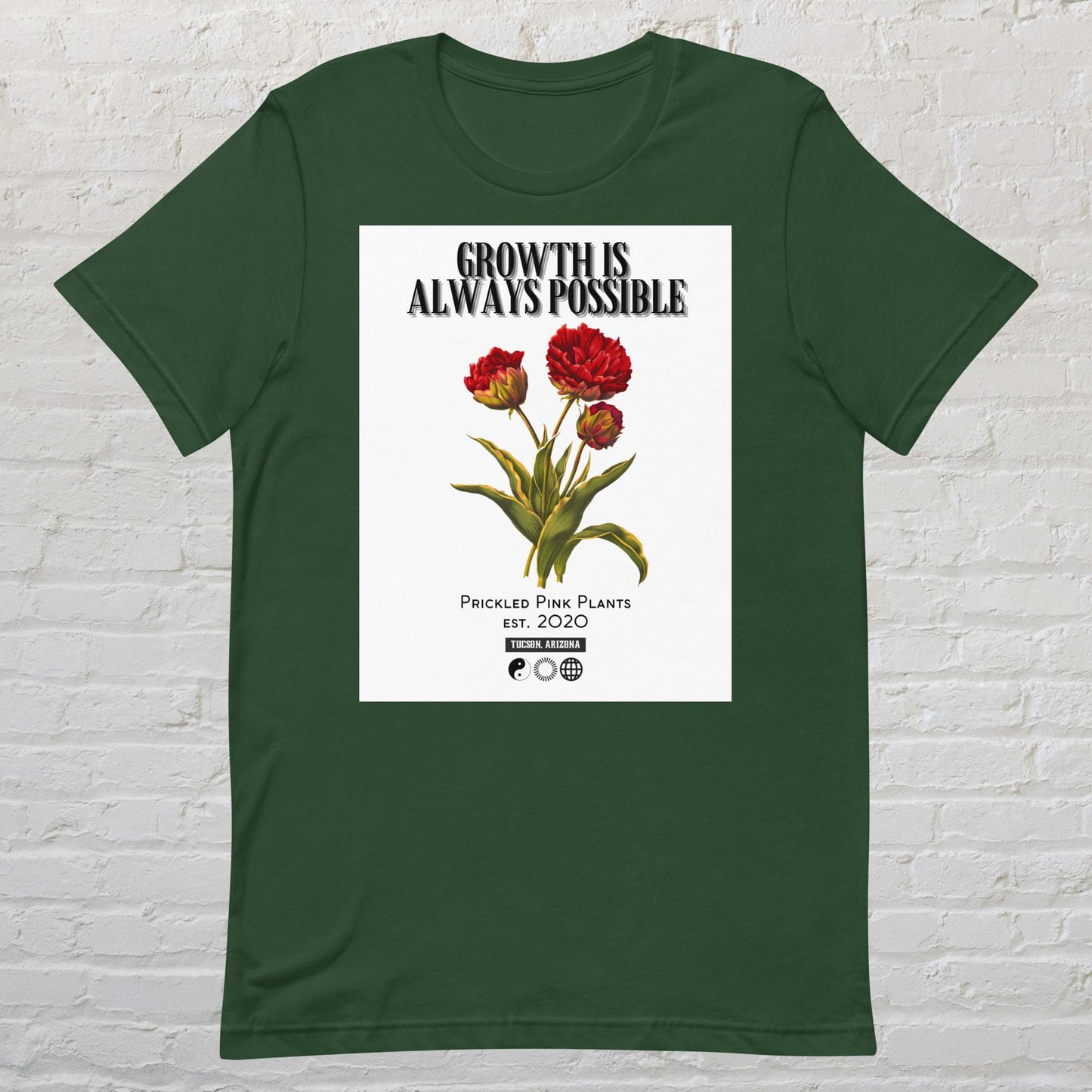 "Growth is Always Possible" Unisex t-shirt