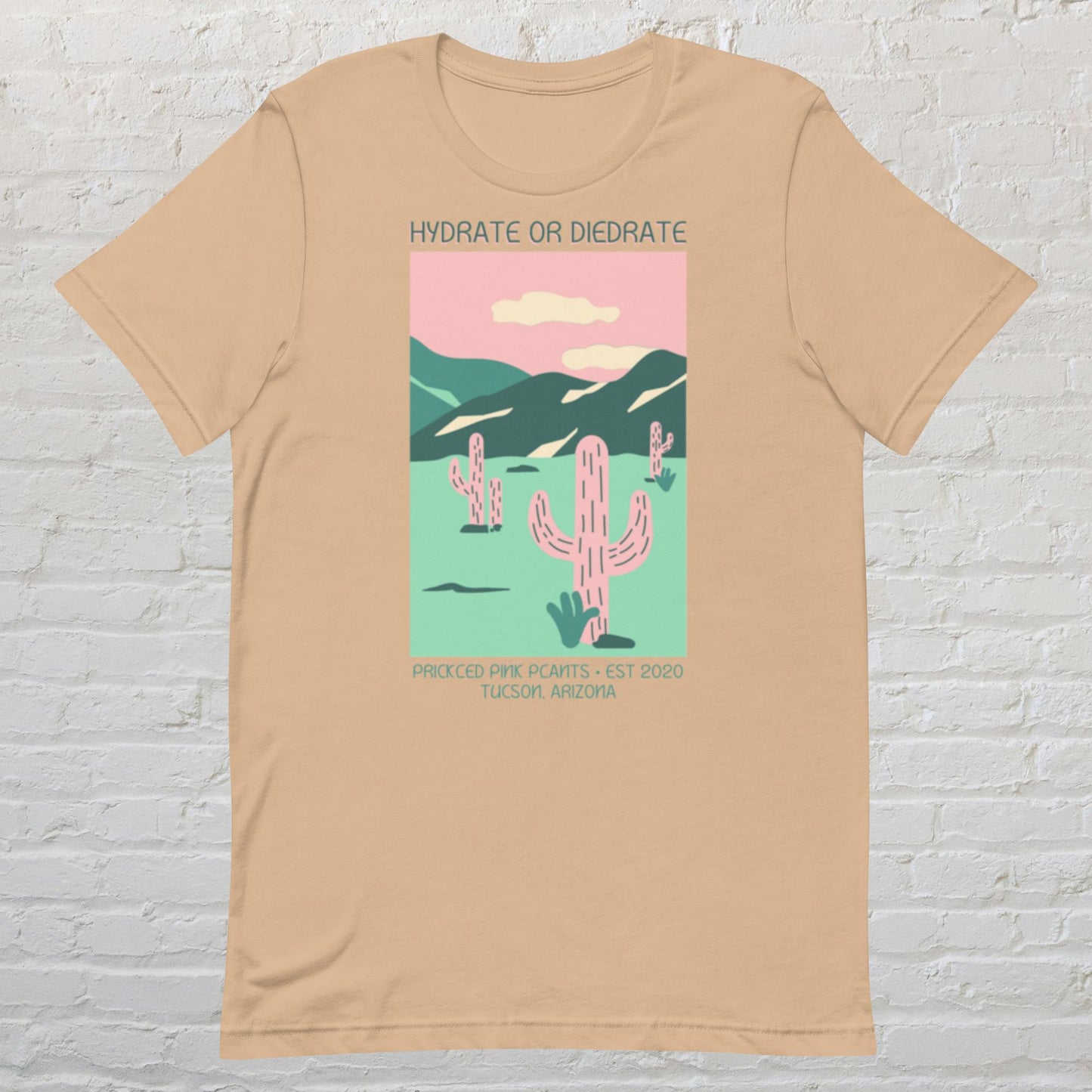 "Hydrate or Diedrate" Unisex t-shirt